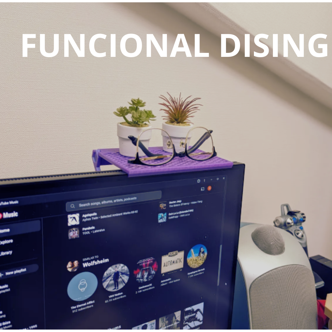 Diseño funcional impreso en 3D - Soporte para monitor