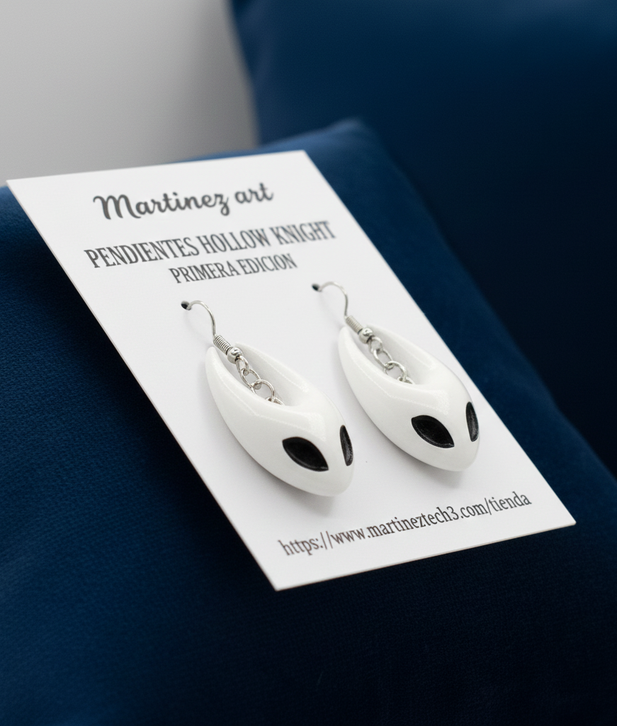 Pendientes Hollow Knight y Hornet - Primera Edición - Vista 2